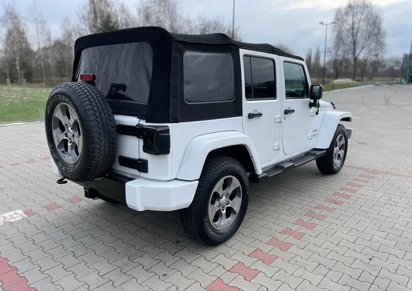 Jeep Wrangler cena 106000 przebieg: 146900, rok produkcji 2016 z Lublin małe 466